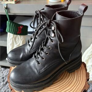 Marc Fisher Black Leather Footwear